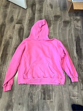 Women’s Pink Akimbo Club Hooded Sweatshirt - Casual Pullover Hoodie